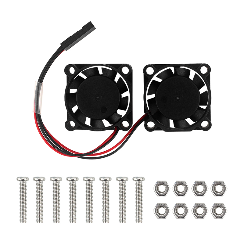 Pi Cooler - Dual Radiator Fan for Raspberry Pi