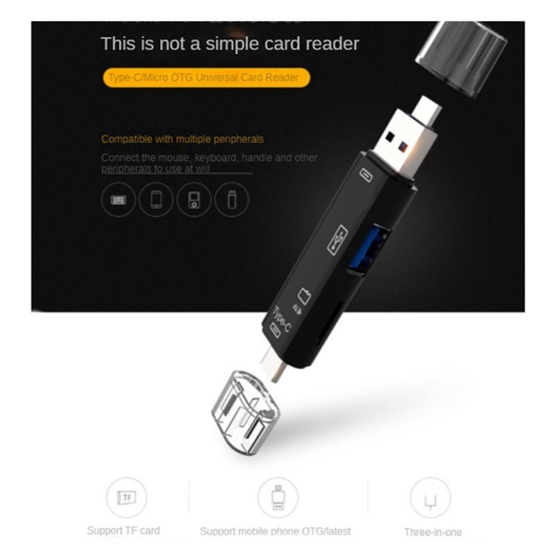 AEE9-5 In 1 USB 2.0 Type C/USB - Micro Sd Card review and price