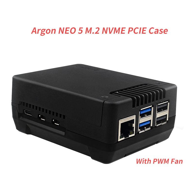 Argon NEO 5 M.2 NVME PCIE Case - Pi Cooler review and price