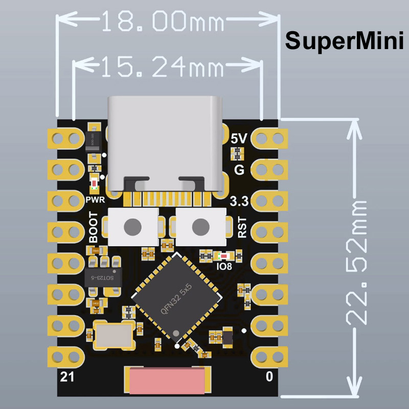 For ESP32-S3 Supermini Pro MIN - Arduino Kit review and price