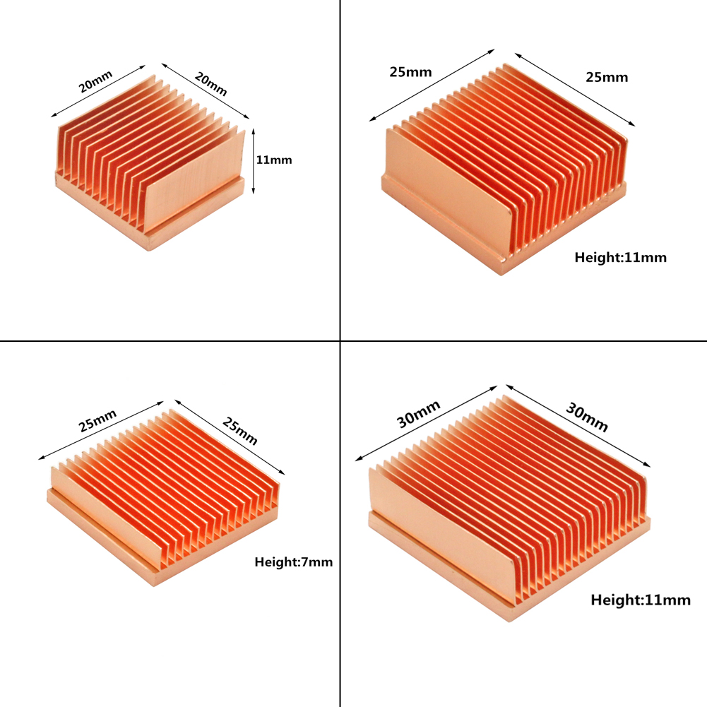 Pure Copper Heatsink DIY Heat  - Pi Cooler review and price