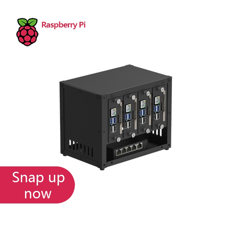 UCTRONICS Raspberry Pi Cluster - Pi 4 Case review and price