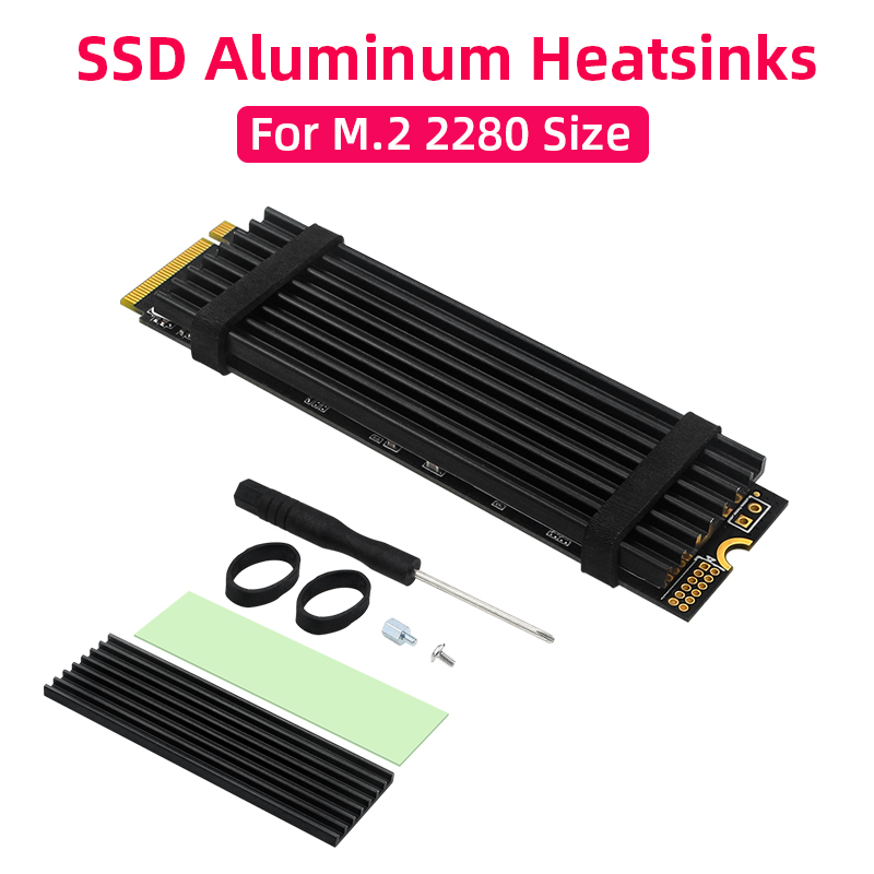 M.2 SSD Heatsink Aluminum Radi - Pi Cooler review and price